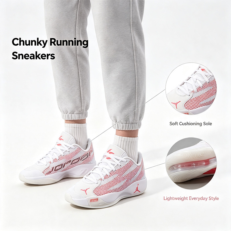 Women Shoes Hong Kong - รองเท้าผ้าใบ Nike สีชมพูขาวรุ่นใหม่ปี 2026 สำหรับผู้หญิง รองเท้าวิ่งพื้นนุ่ม