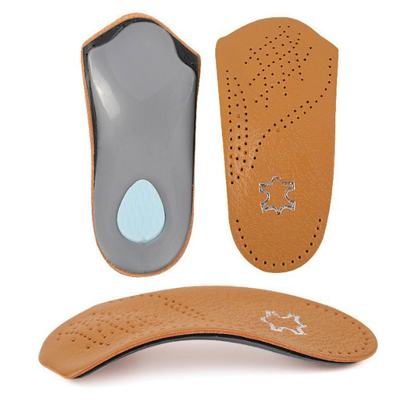 Women'S Shoes For Plantar Fasciitis - แผ่นรองรองเท้าแบบมีซัพพอร์ตอุ้งเท้า 1 คู่ สำหรับผู้ชายและผู้หญิง ทำจากหนังวัวแท้ ให้ความสบาย