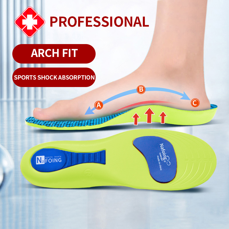 Women'S Shoes For Plantar Fasciitis - แผ่นรองเท้าออร์โธปดิกส์สำหรับกีฬา รองรับแรงกระแทก ช่วยพยุงอุ้งเท้า บรรเทาอาการปวดฝ่าเท้า เหมาะสำหรับผู้ชายและผู้หญิง