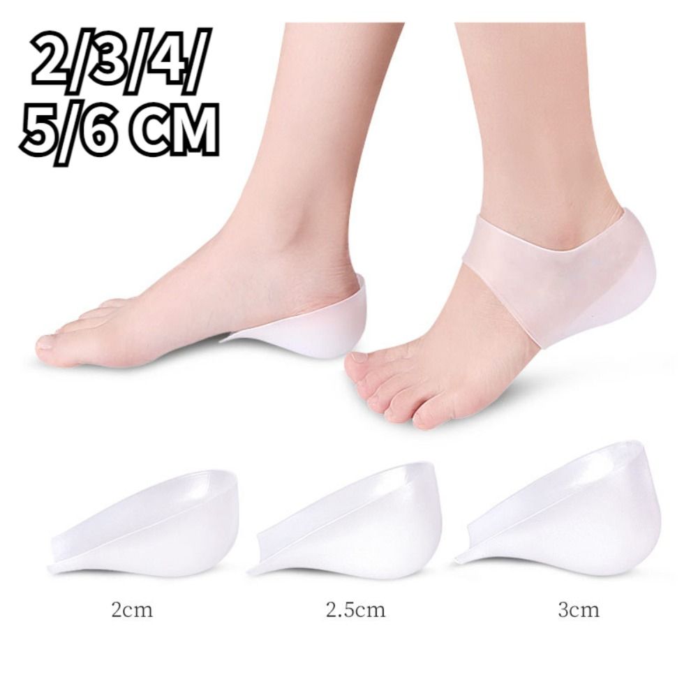 Women'S Shoes For Plantar Fasciitis - แผ่นรองเท้าเพิ่มความสูง 2-6 ซม. สำหรับผู้มีอาการรองช้ำ แผ่นรองเท้าซิลิโคนเพิ่มความสูงแบบล่องหนสำหรับผู้หญิงและผู้ชาย