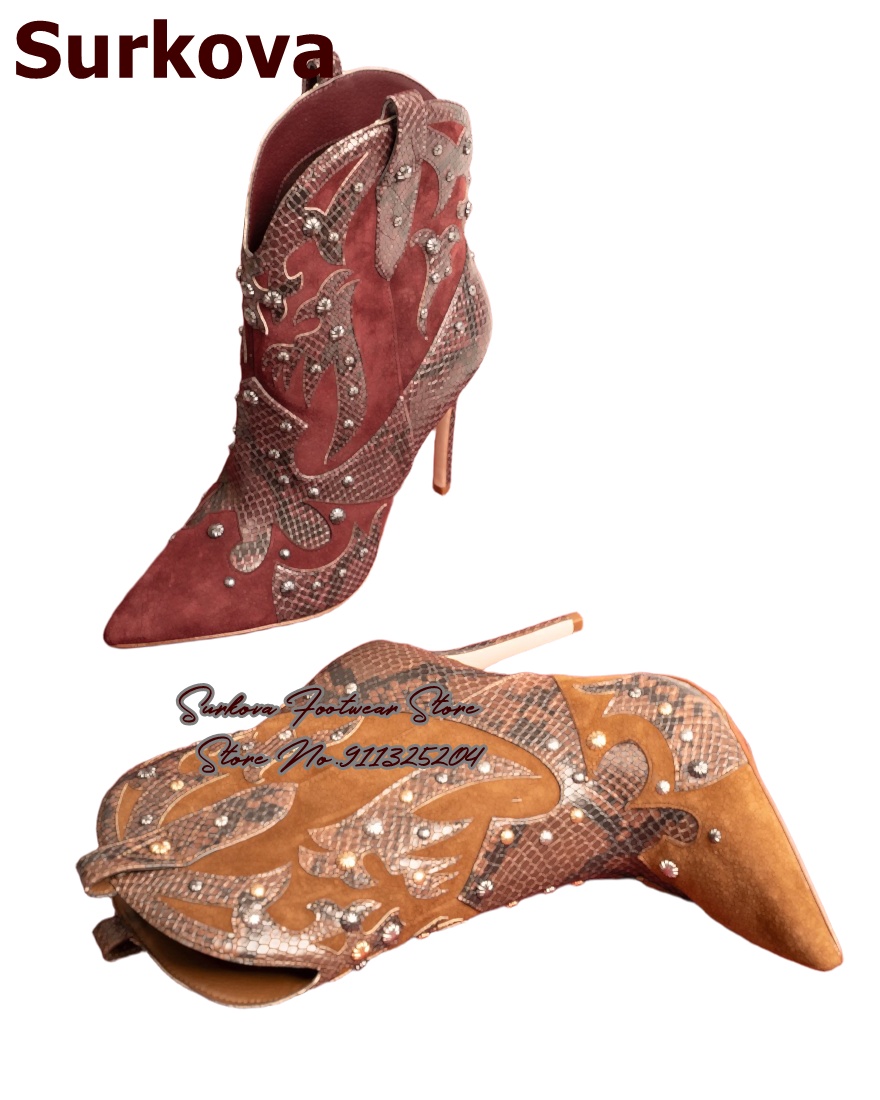 รองเท้าบูทข้อเท้าสไตล์คาวเกิร์ - Western Cowgirl Boot บทวิจารณ์และราคา