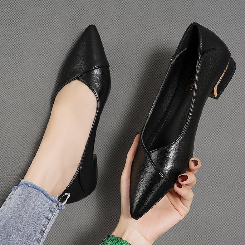 รองเท้าหนังผู้หญิงทรงหัวแหลม ส - Women'S Shoes In Fashion บทวิจารณ์และราคา