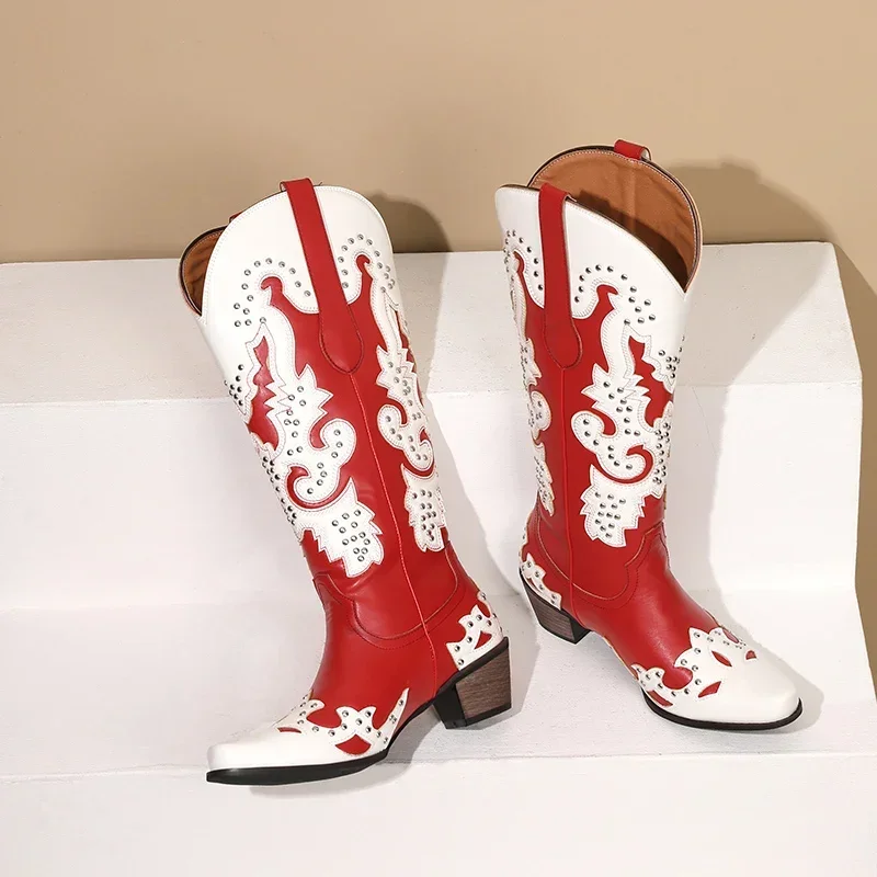 รองเท้าบูทคาวบอยผู้หญิงสไตล์ตะ - Western Cowgirl Boot บทวิจารณ์และราคา