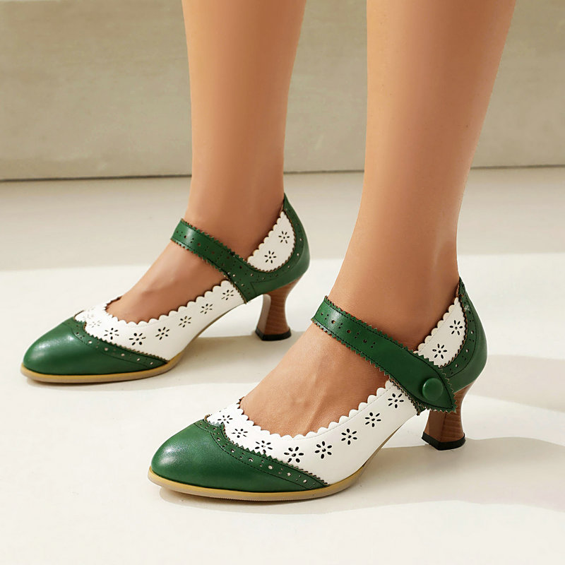 รองเท้าส้นเตี้ยแบบแมรี่เจนสองส - Women'S Xti Shoes บทวิจารณ์และราคา