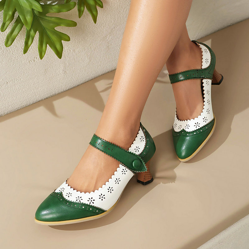 รองเท้าส้นเตี้ยแบบแมรี่เจนสองส - Women'S Xti Shoes บทวิจารณ์และราคา