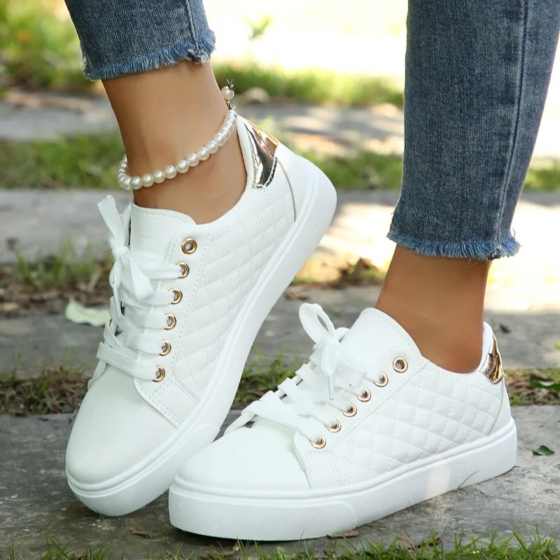 2024รองเท้าผ้าใบสนีกเกอร์สำหรั - Women Shoes Jd บทวิจารณ์และราคา