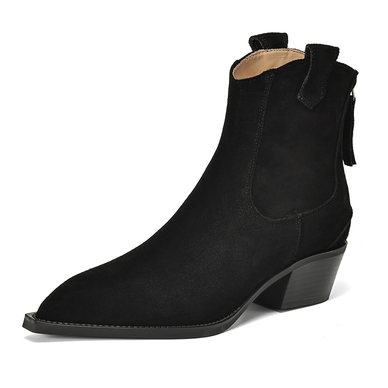รองเท้าบูทข้อเท้าผู้หญิง AIYUQ - Western Cowgirl Boot บทวิจารณ์และราคา