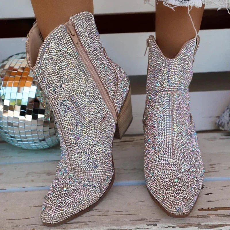 Western คาวบอยรองเท้าแฟชั่นผู้ - Western Cowgirl Boot บทวิจารณ์และราคา