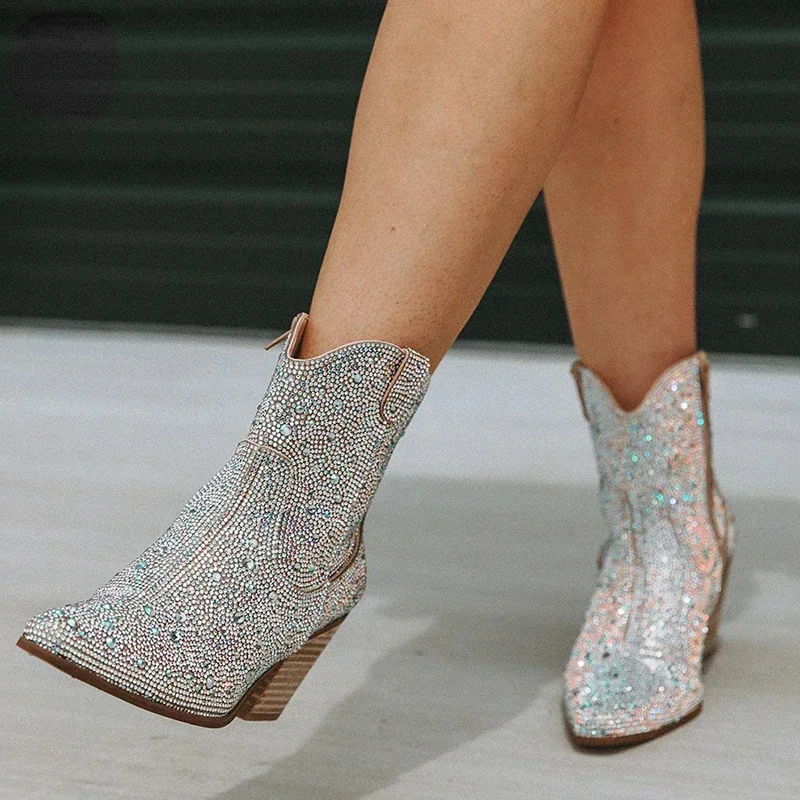 Western คาวบอยรองเท้าแฟชั่นผู้ - Western Cowgirl Boot บทวิจารณ์และราคา