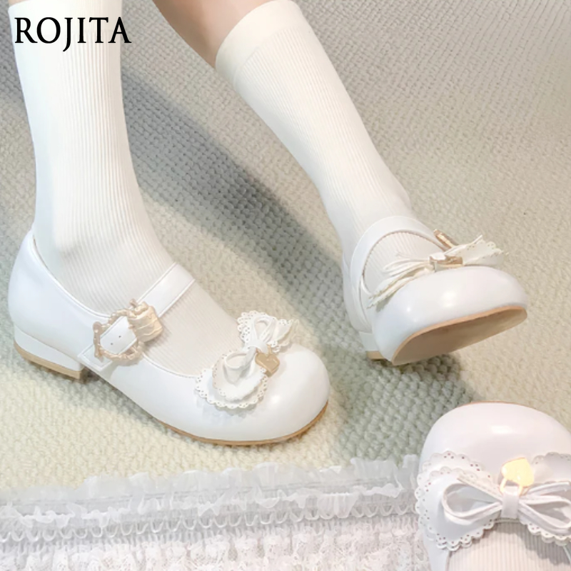 รองเท้าผู้หญิงแบบผูกโบว์ สไตล์ - Ankle Strap Heels บทวิจารณ์และราคา