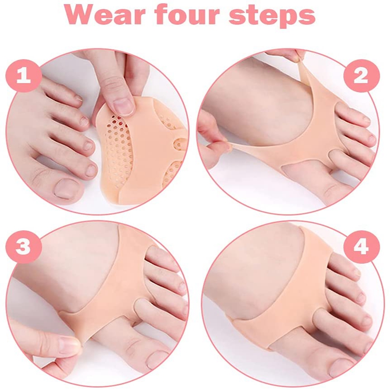 ซิลิโคน Metatarsal Pads Forefo - Women'S Shoes For Plantar Fasciitis บทวิจารณ์และราคา