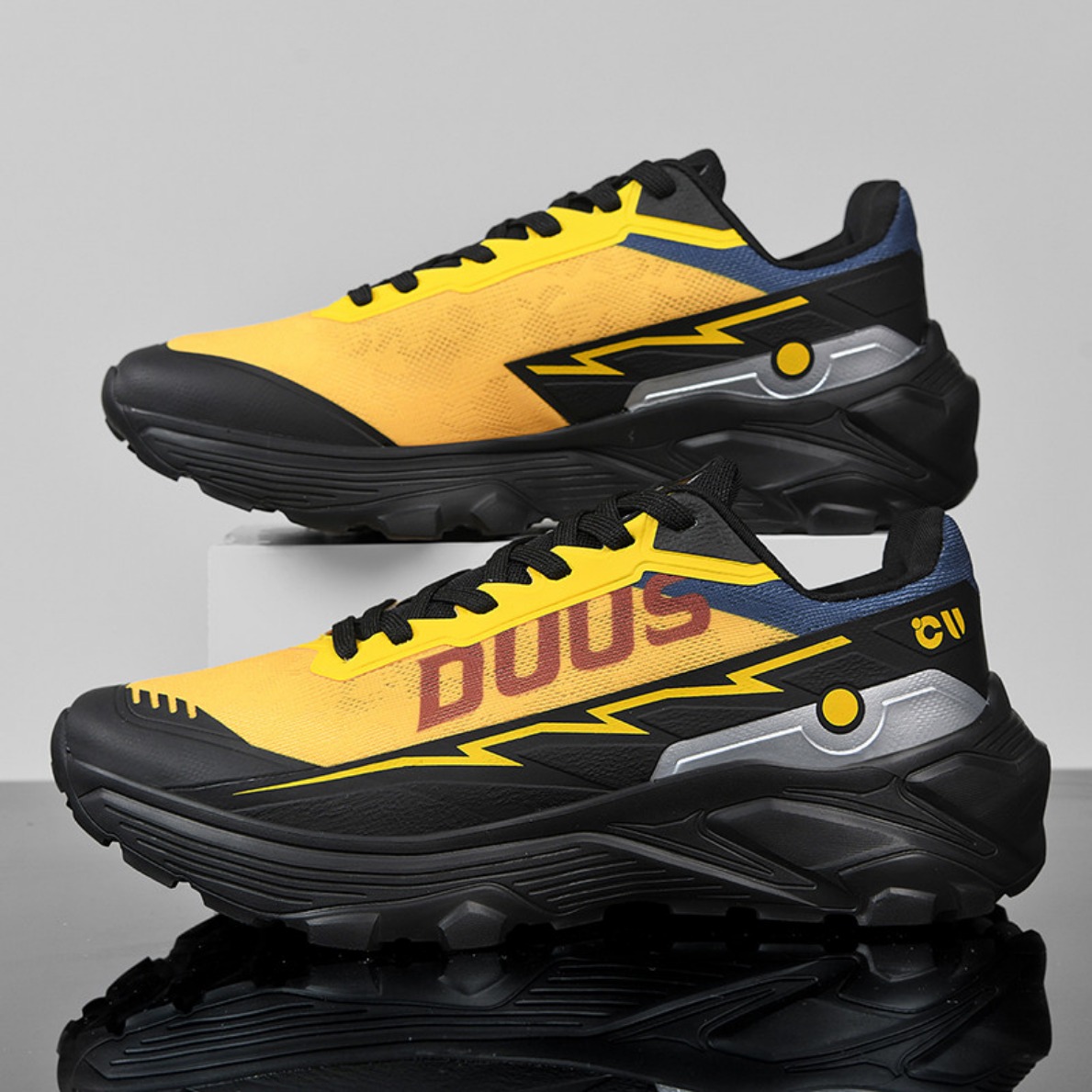 รองเท้าวิ่งพื้นหนาสำหรับผู้ชาย - Women Shoes Jd บทวิจารณ์และราคา