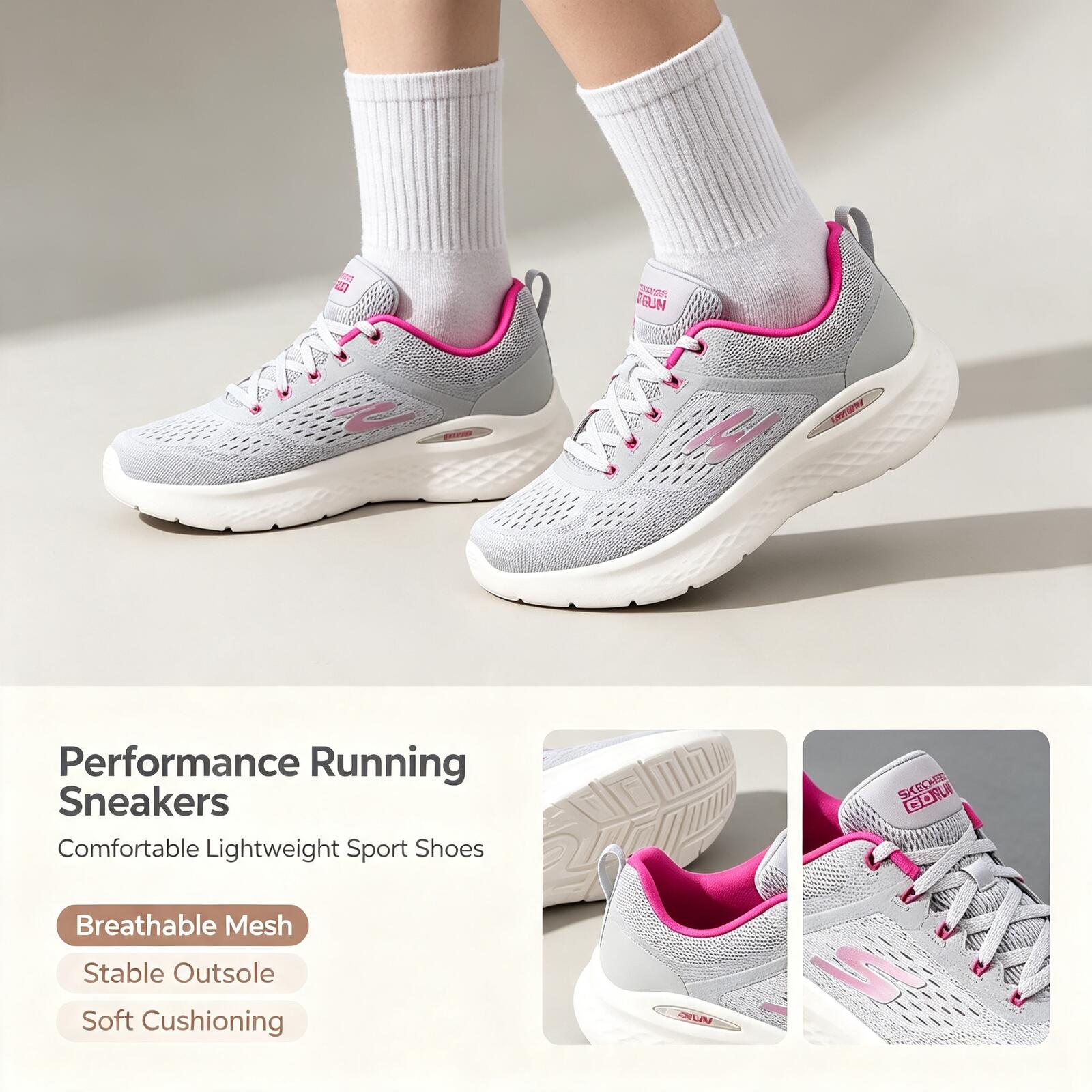 รองเท้าวิ่งผู้หญิง Skechers รุ - Women Shoes Hong Kong บทวิจารณ์และราคา