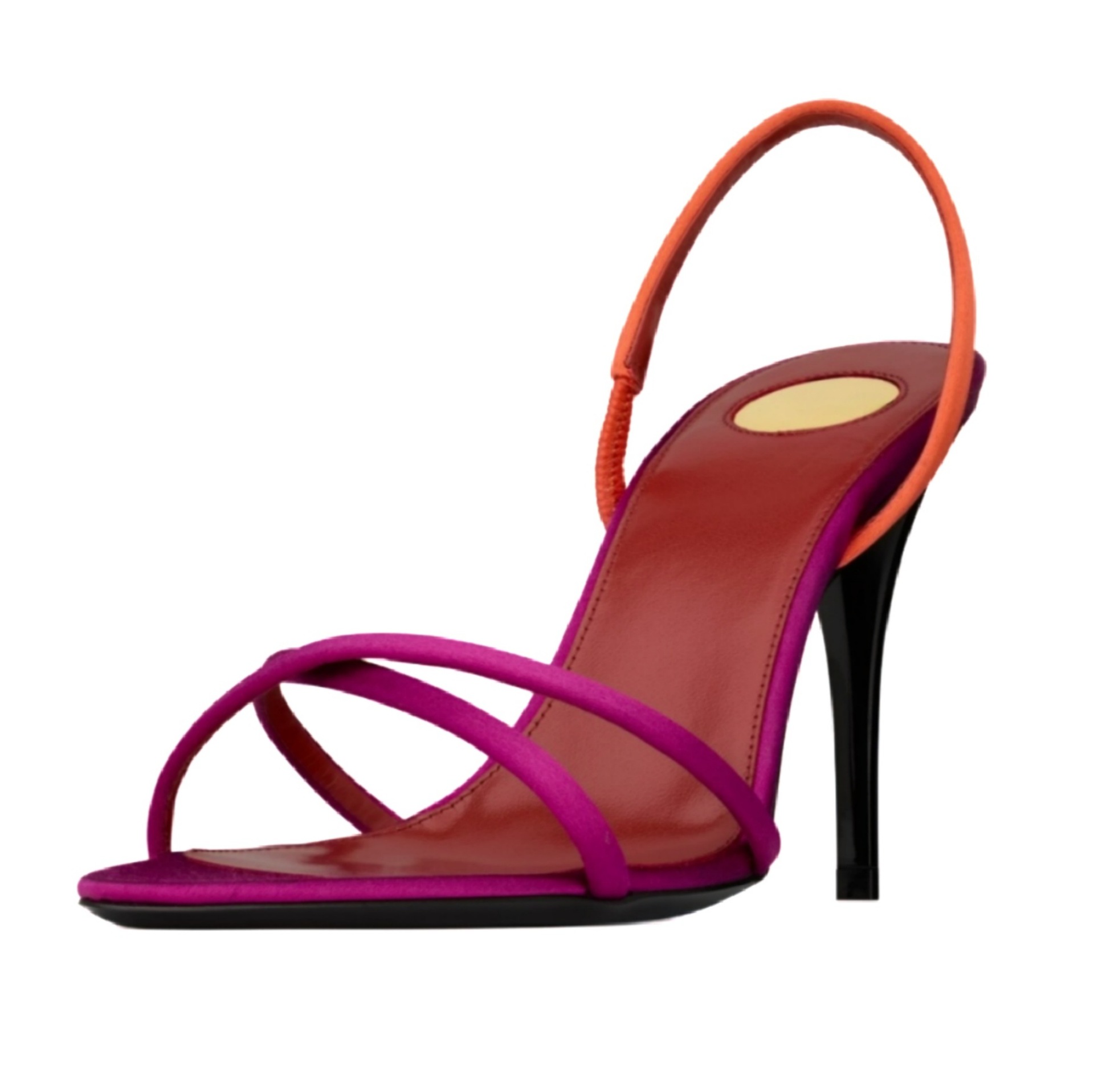 รองเท้าส้นสูงแบบสลิงแบ็ค สายไข - Square Toe Mule บทวิจารณ์และราคา