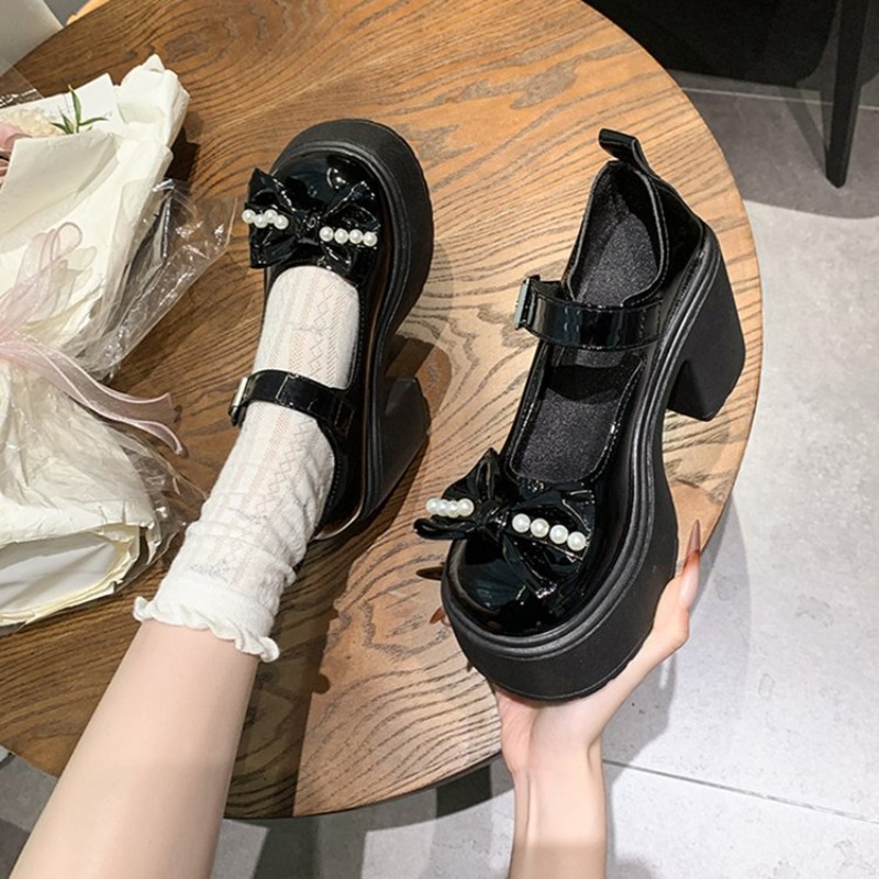 รองเท้าโลลิต้าสีดำ ปี 2026 รอง - Women'S Shoes In Fashion บทวิจารณ์และราคา