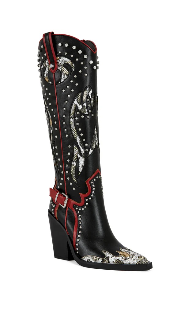 รองเท้าบูทคาวบอยปักลายสำหรับผู - Western Cowgirl Boot บทวิจารณ์และราคา
