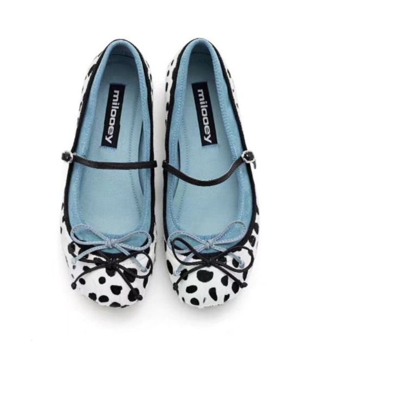 รองเท้าบัลเล่ต์ทรงกลมพื้นเรียบ - Women'S Shoes In Fashion บทวิจารณ์และราคา
