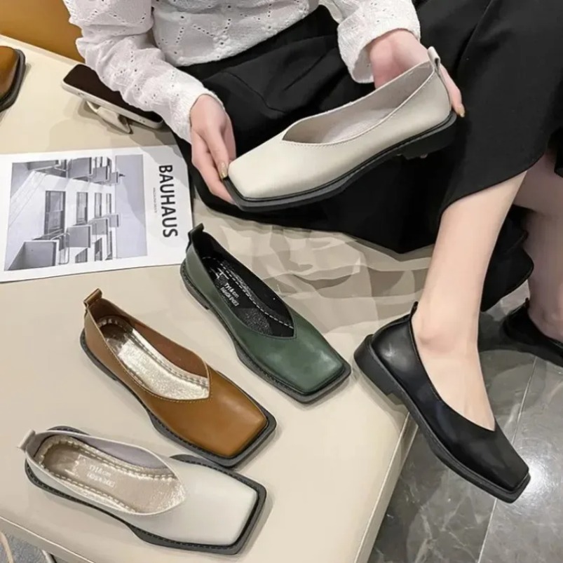 รองเท้าส้นเตี้ยสไตล์โรมันสำหรั - Women'S Shoes For Fall บทวิจารณ์และราคา