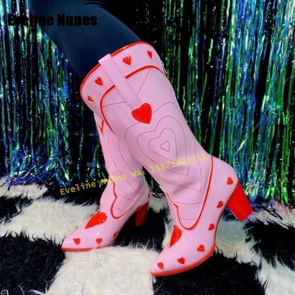 หัวใจสีชมพู Space Cowgirl รองเ - Western Cowgirl Boot บทวิจารณ์และราคา