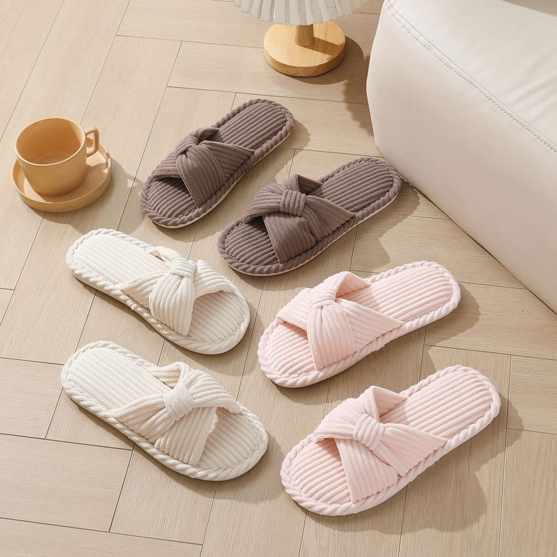 Corduroy สายคล้องคอรองเท้าแตะส - Women'S Shoes For Fall บทวิจารณ์และราคา