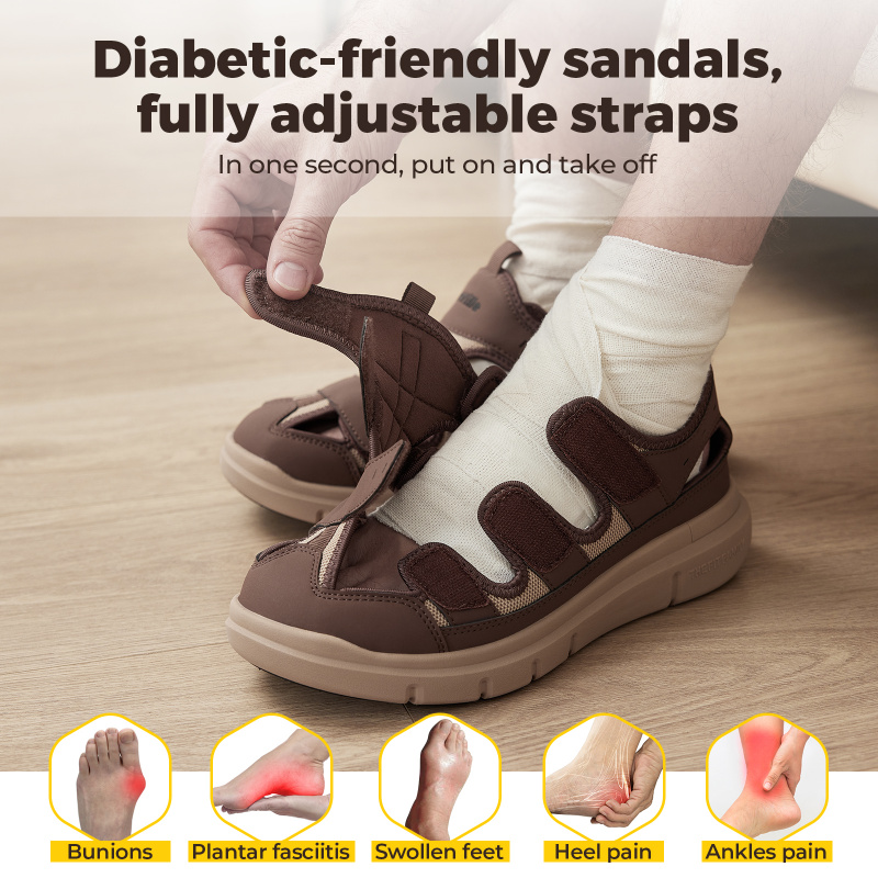 ฤดูร้อนผู้ชายรองเท้าแตะกว้างเบ - Women'S Shoes For Plantar Fasciitis บทวิจารณ์และราคา